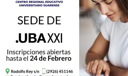 Todavia está a tiempo de inscribirte- Estudia el CBC de la UBA en Suárez